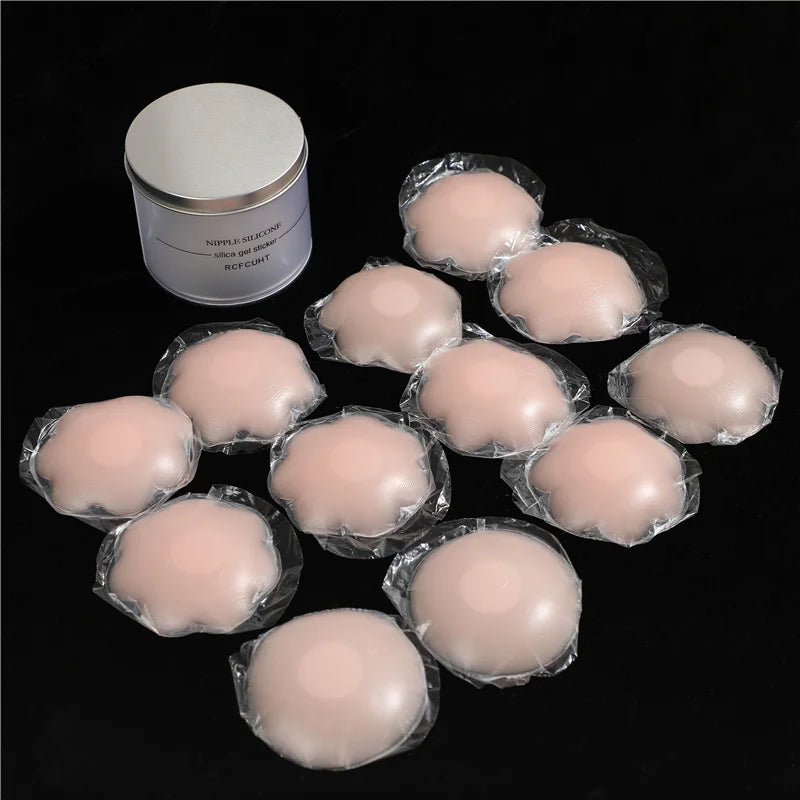 Reusable Silicone Breast Petals - Invisible Nipple Covers for Strapless & Backless Outfits