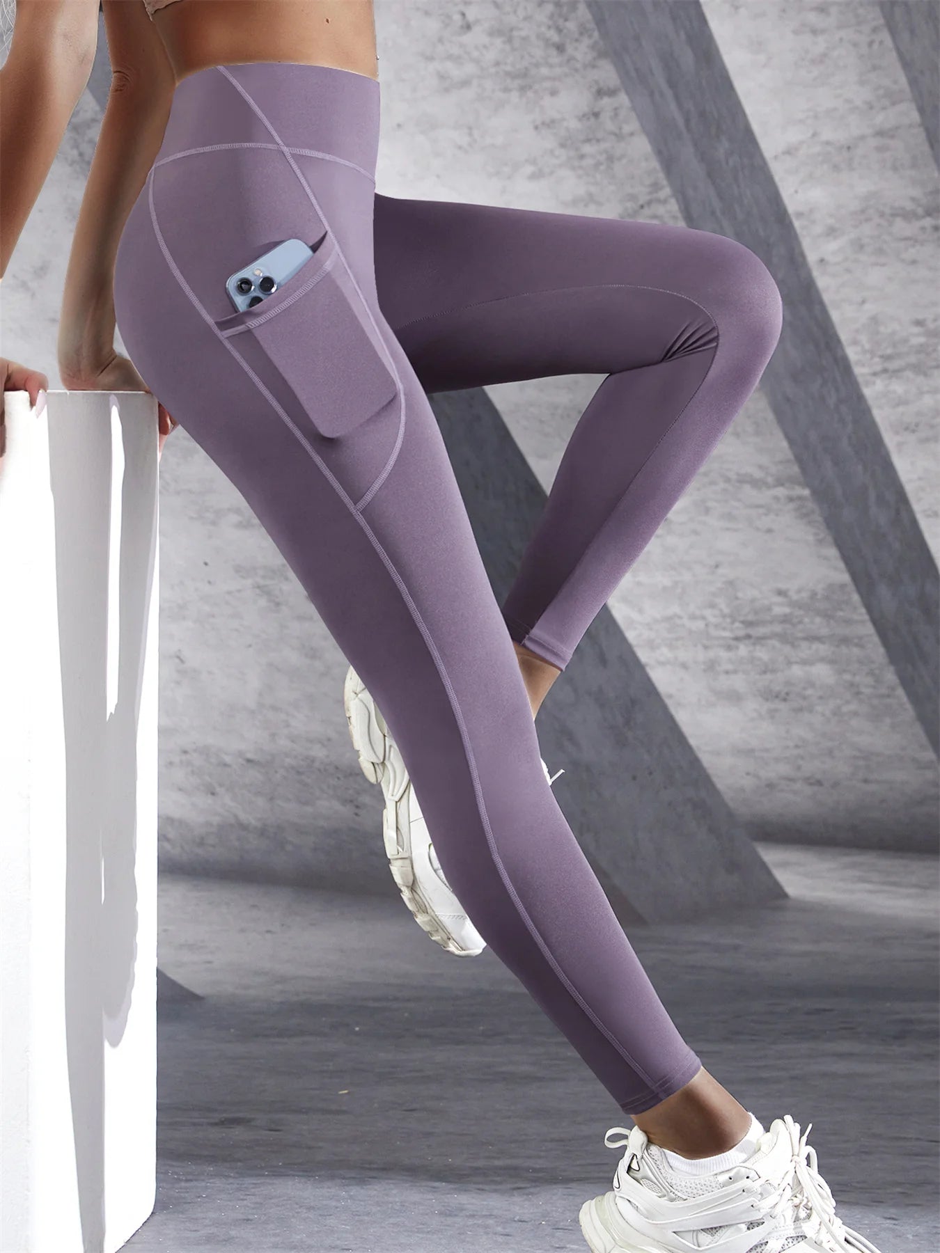 Quality Leggings with Pockets - Women's Stretch Fitness Pants