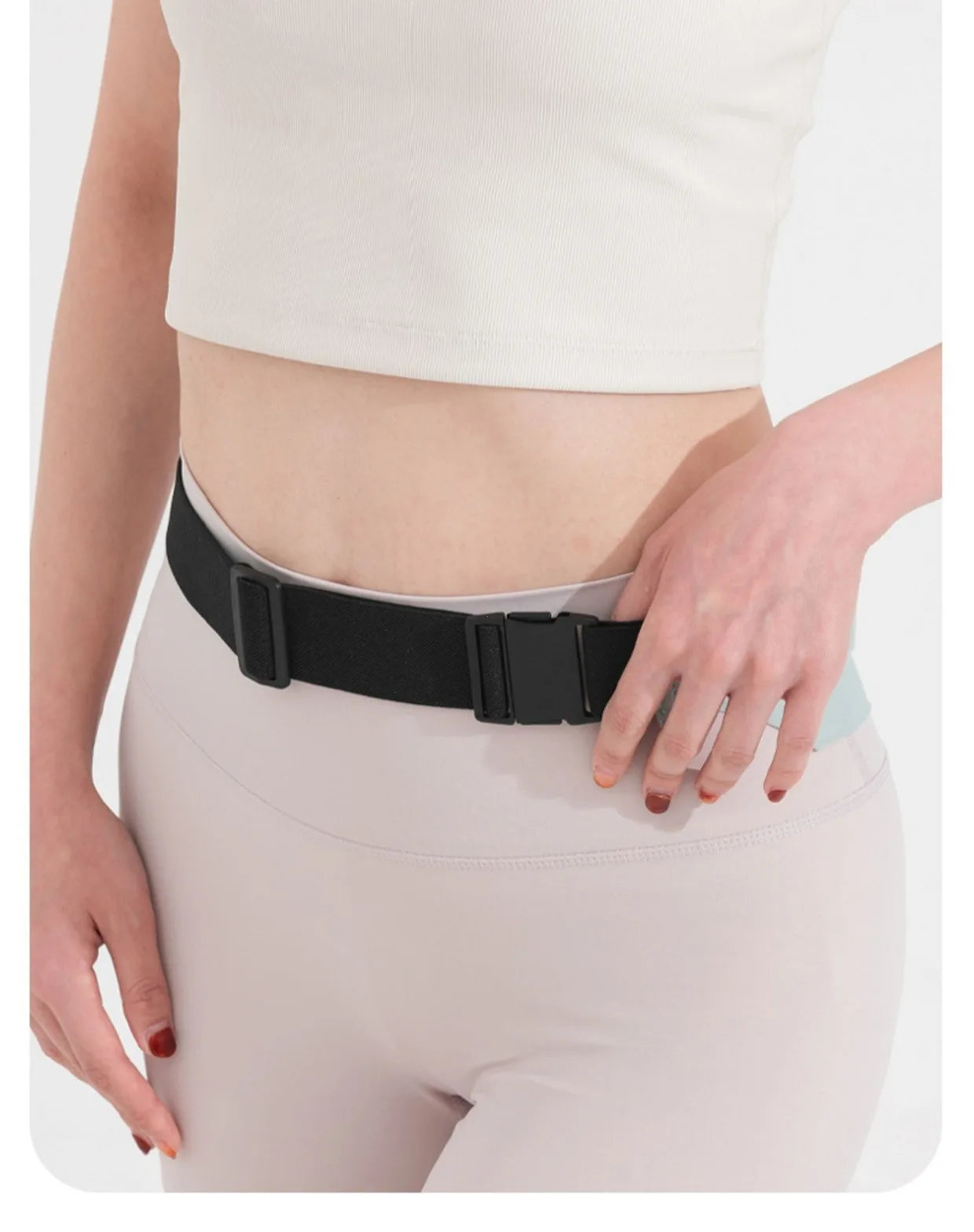 Sports Waist Pack Fanny Pack - Adjustable Running Belt with Phone Holder for Men & Women