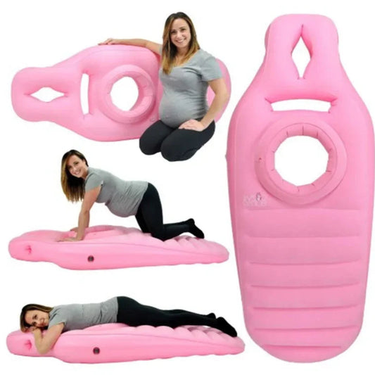 inflatable Pregnancy Pillow - Multi-Purpose Maternity Support & Yoga Mat