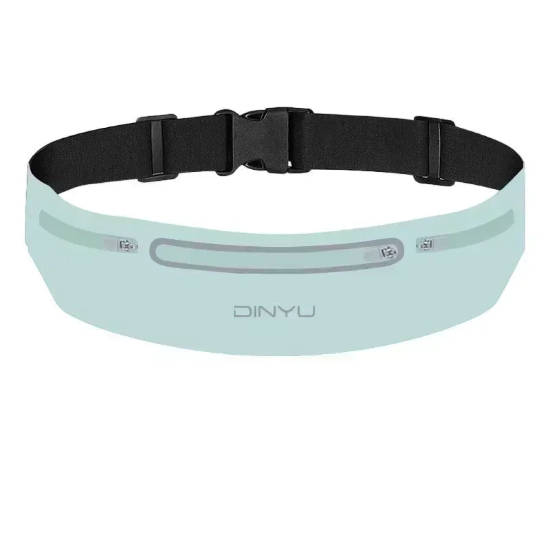Sports Waist Pack Fanny Pack - Adjustable Running Belt with Phone Holder for Men & Women