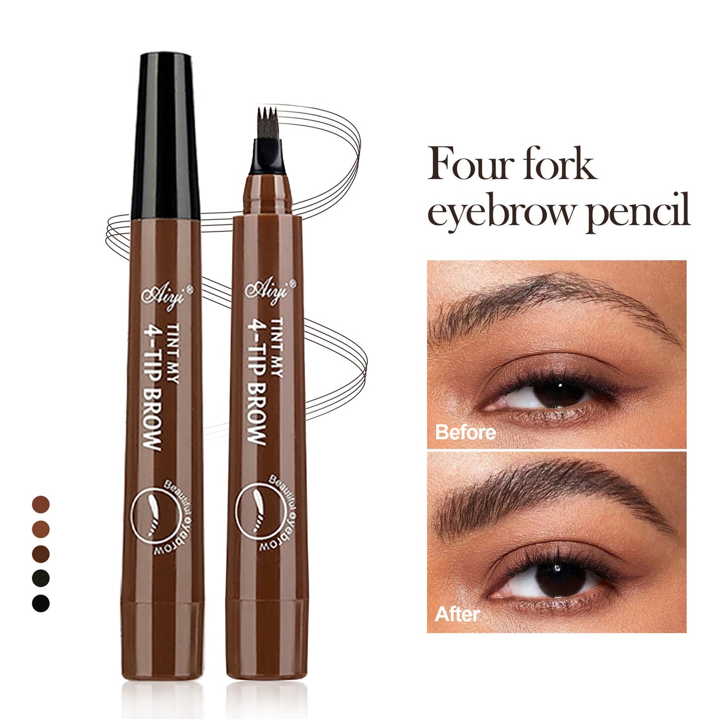 Eyebrow Pencil - Long-Lasting Waterproof Brow Definer