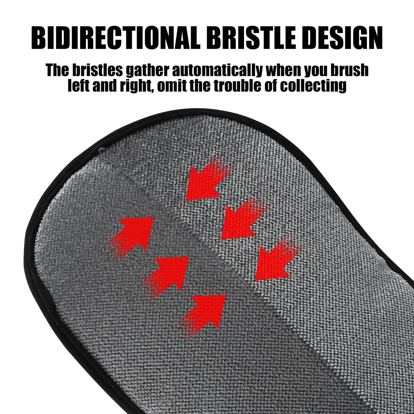 Reusable Pet Hair Removal Gloves - Double-Sided Grooming Tool for Carpets & Furniture