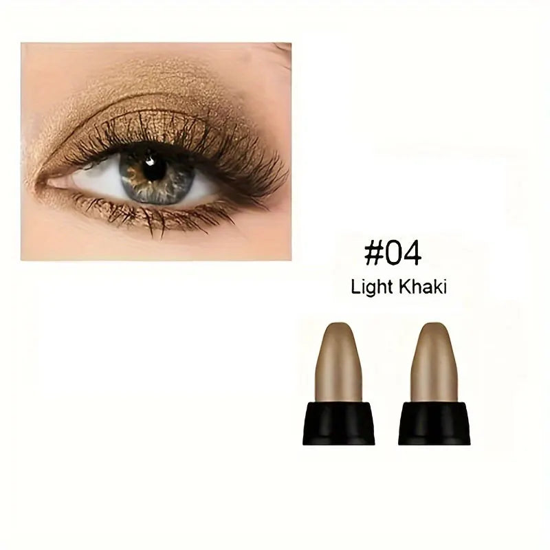 16-Color Pearlescent Waterproof Eyeliner Set - Long-Lasting Glitter Eye Makeup