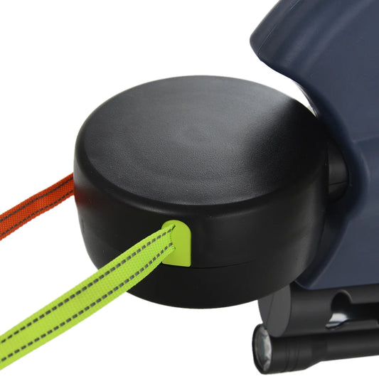 Dog Leash with LED Lights - Dual Pet Leash for Small Dogs with 360° Swivel & Reflective Safety