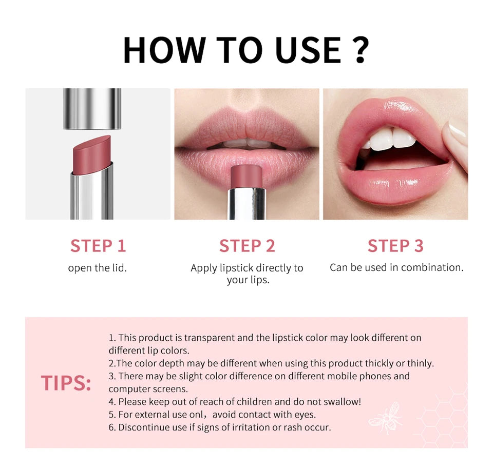 Best Quality Black Honey Lip Plumper - Long-Lasting Natural Moisturizing Lipstick & Gloss