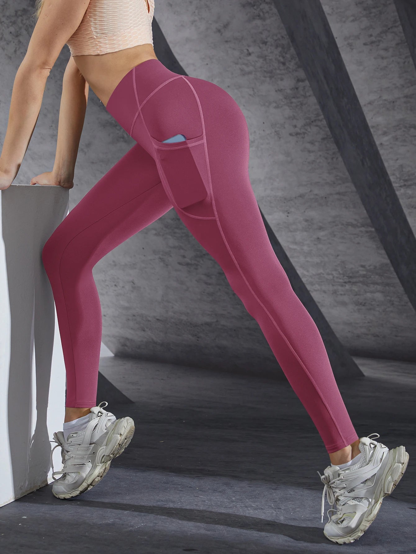 Quality Leggings with Pockets - Women's Stretch Fitness Pants