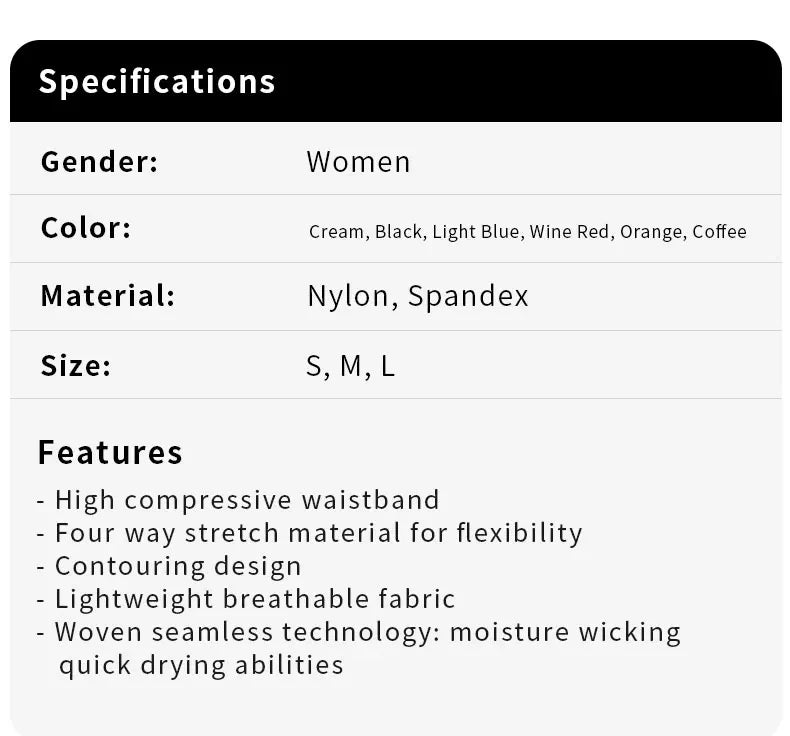 Women's High Waisted Fitness Leggings - Sculpting Sports Pants