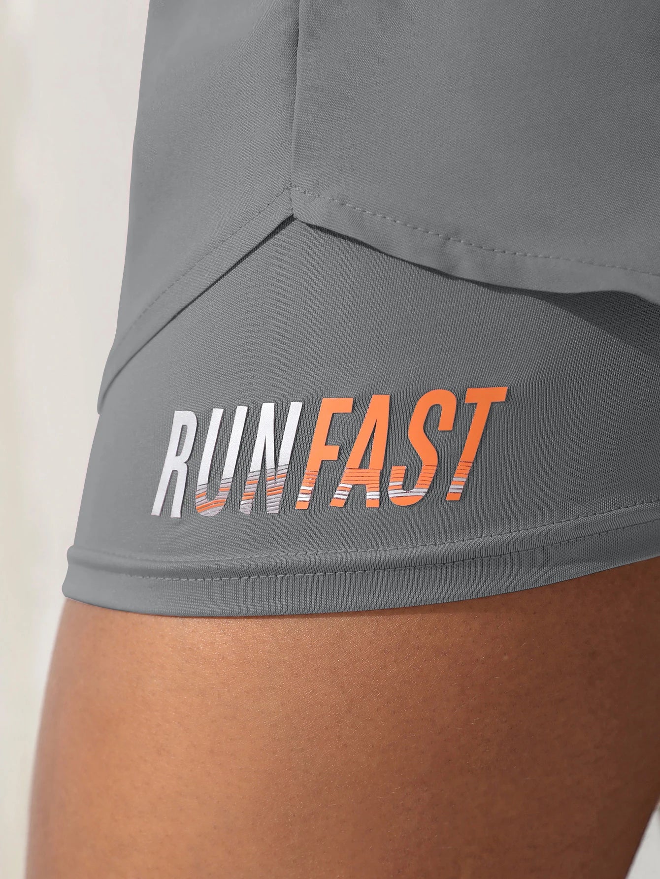 Women's High Rise Yoga Shorts - 2-in-1 Athletic Running Shorts