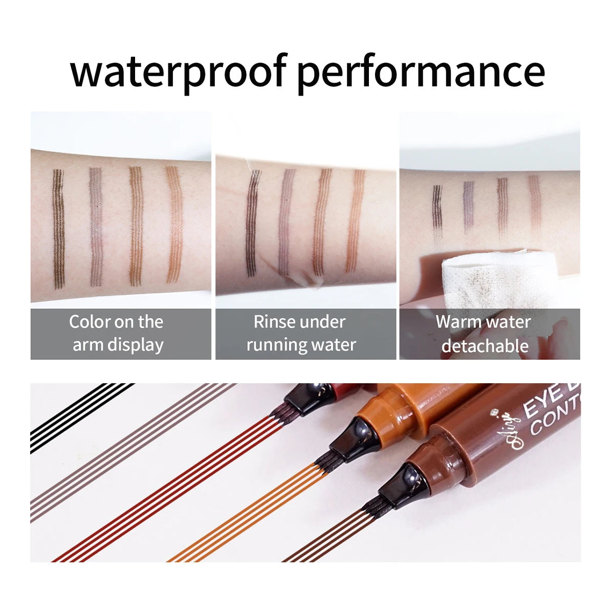 Eyebrow Pencil - Long-Lasting Waterproof Brow Definer