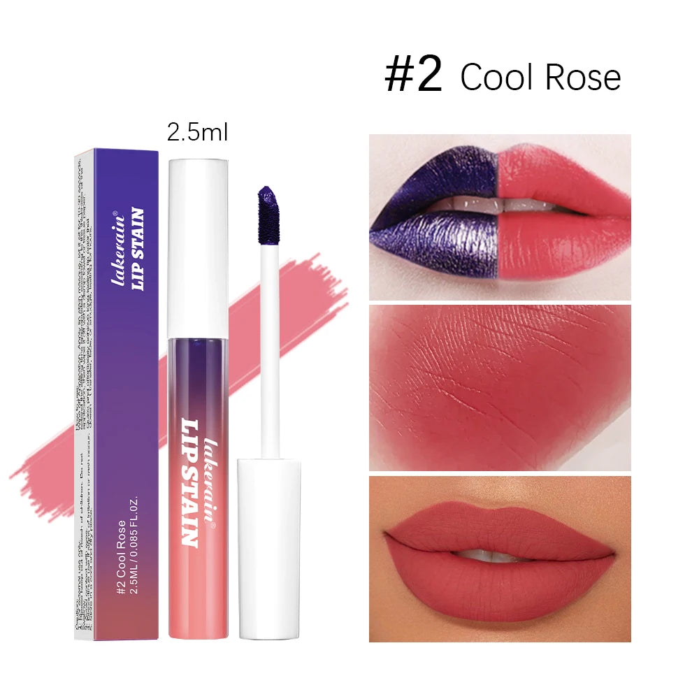 Korean Matte Lip Tint - Long Lasting Waterproof Peel Off Liquid Lipstick
