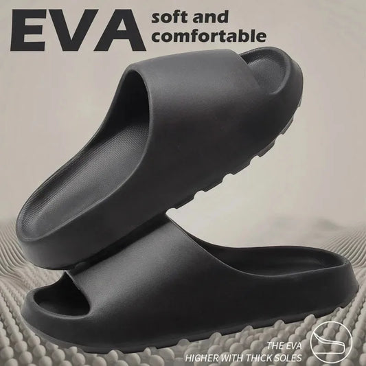 Slippers - Thick Sole EVA Beach Sandals for Men & Women