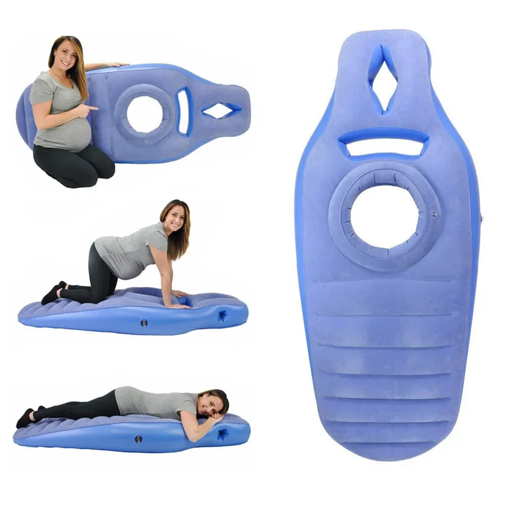inflatable Pregnancy Pillow - Multi-Purpose Maternity Support & Yoga Mat