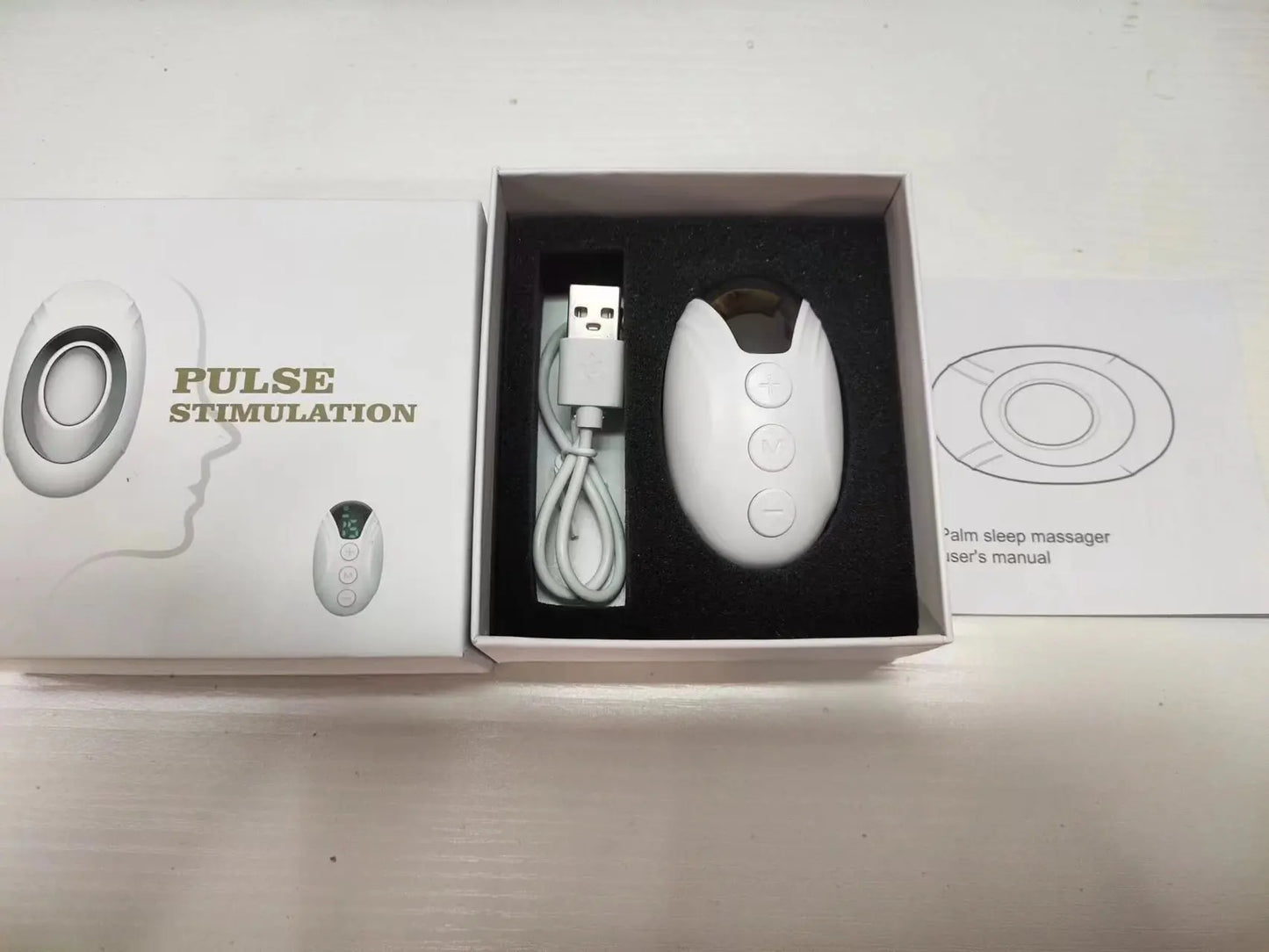 Relieve Insomnia Instrument, Hand Held Nighttime Sleep Aid Device, Night Anxiety