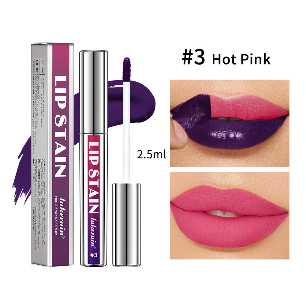 Korean Matte Lip Tint - Long Lasting Waterproof Peel Off Liquid Lipstick