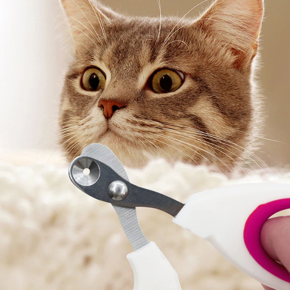 Professional Cat Nail Clippers - Small Pet Nail Trimmer for Cats & Small Dogs