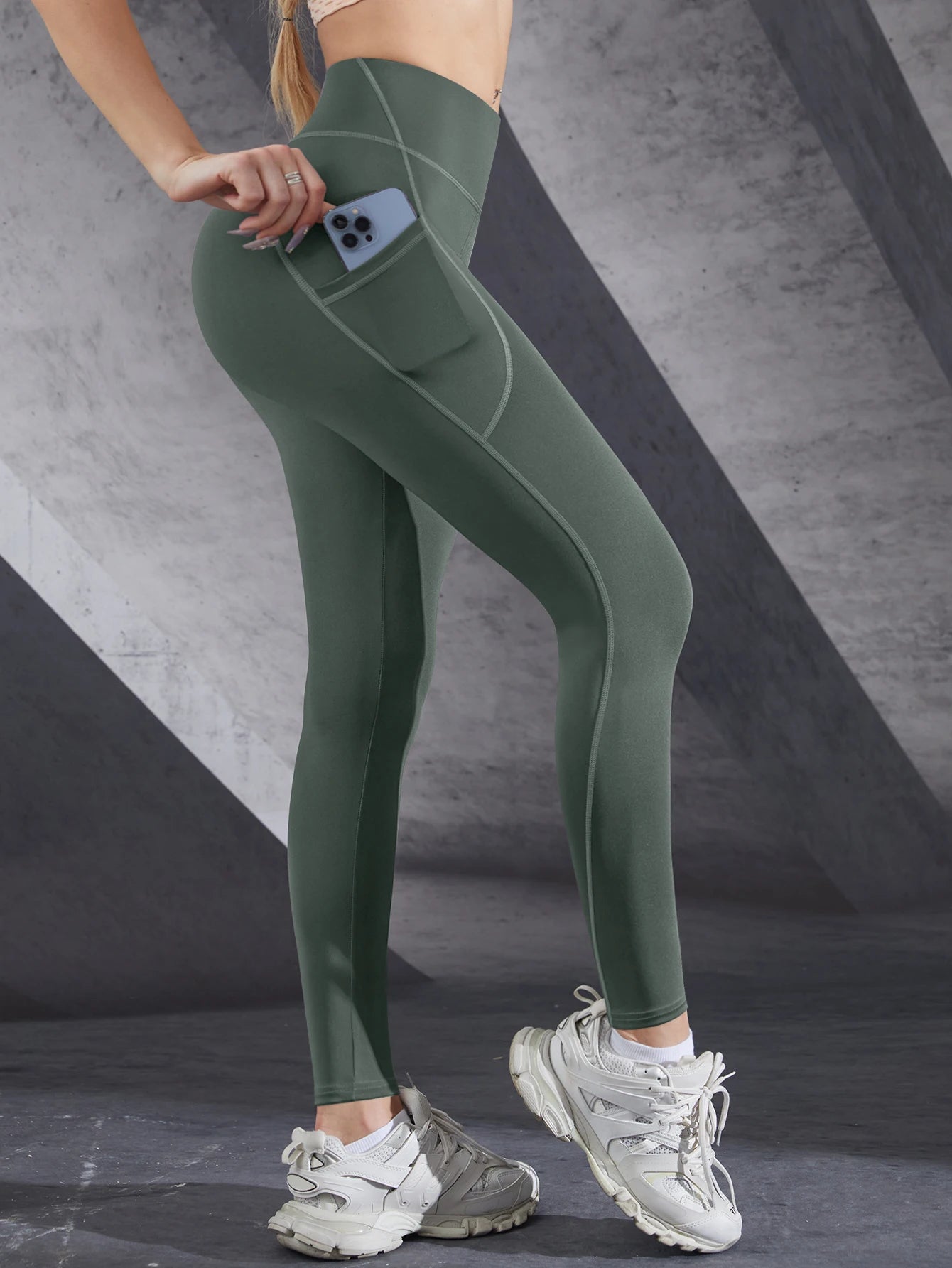 Quality Leggings with Pockets - Women's Stretch Fitness Pants