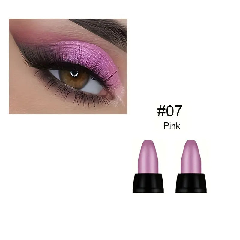 16-Color Pearlescent Waterproof Eyeliner Set - Long-Lasting Glitter Eye Makeup