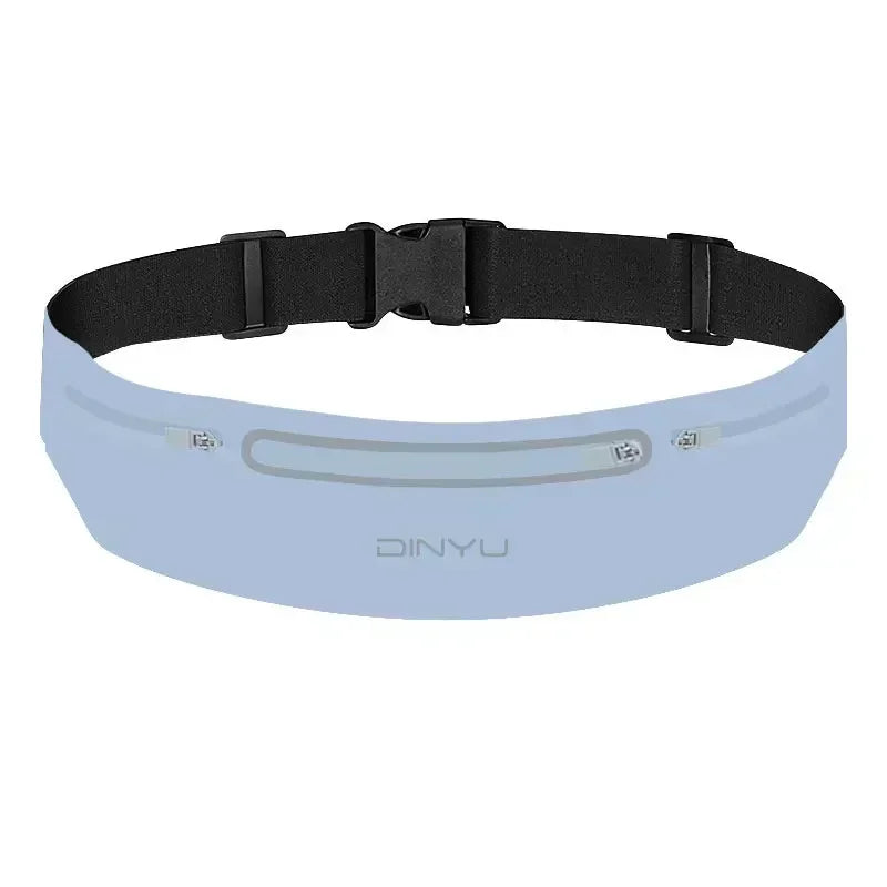 Sports Waist Pack Fanny Pack - Adjustable Running Belt with Phone Holder for Men & Women