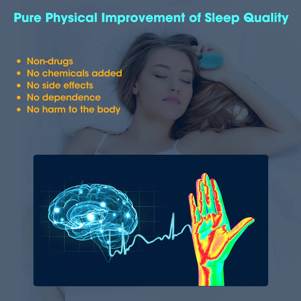 Relieve Insomnia Instrument, Hand Held Nighttime Sleep Aid Device, Night Anxiety