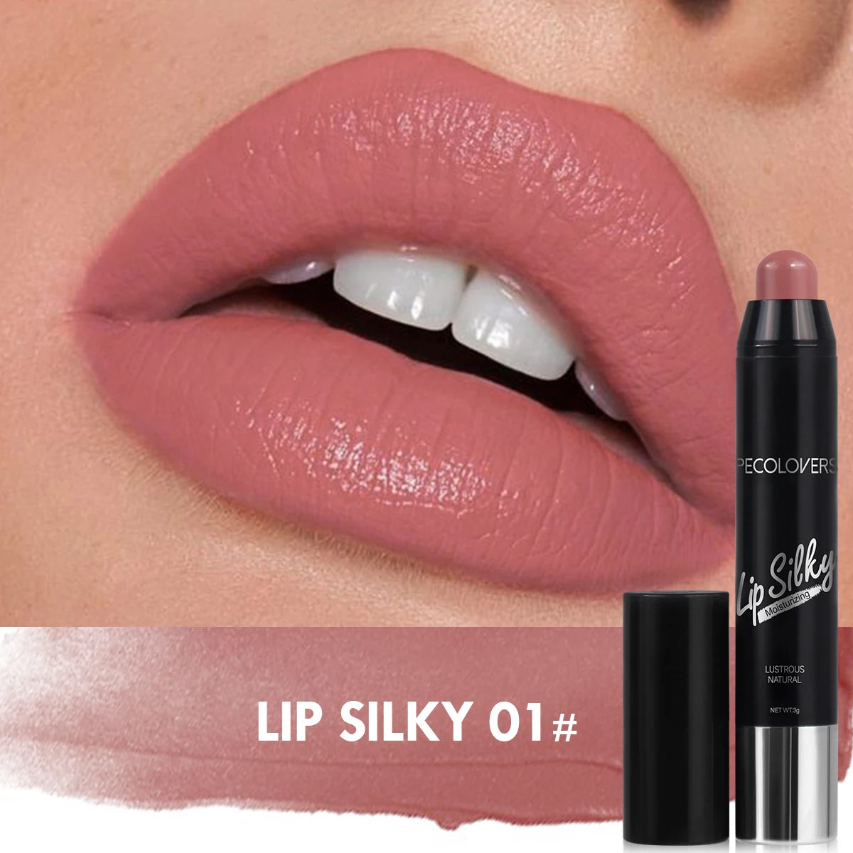 Matte Lipstick Pencil - Waterproof Long-Lasting Lip Stain