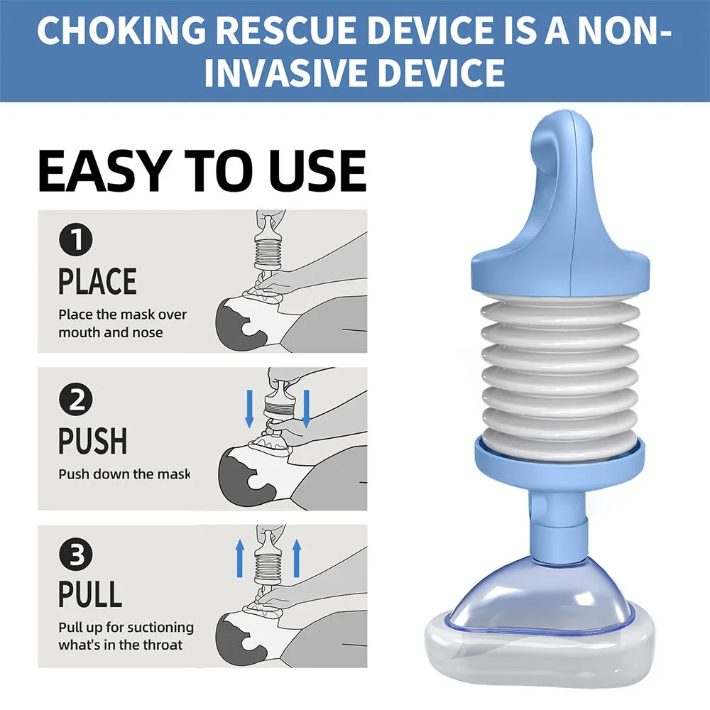 Anti-Choking Emergency Device for kids and Adults