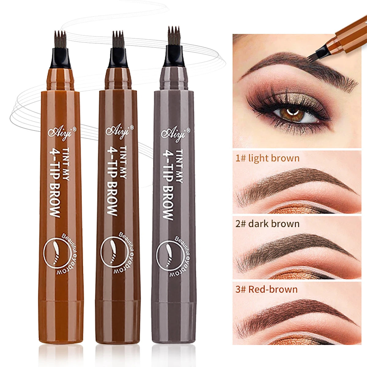 Eyebrow Pencil - Long-Lasting Waterproof Brow Definer