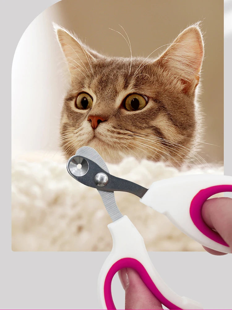Professional Cat Nail Clippers - Small Pet Nail Trimmer for Cats & Small Dogs