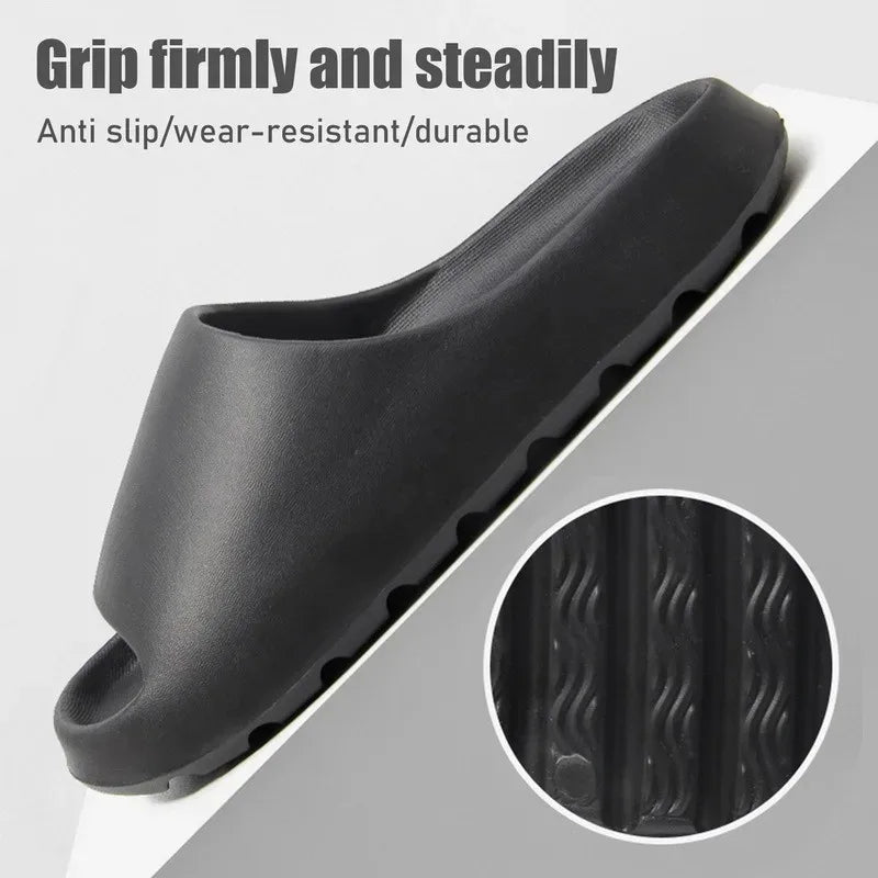 Slippers - Thick Sole EVA Beach Sandals for Men & Women