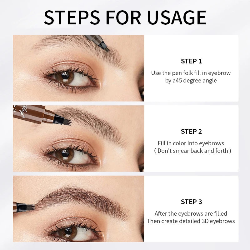 Eyebrow Pencil - Long-Lasting Waterproof Brow Definer