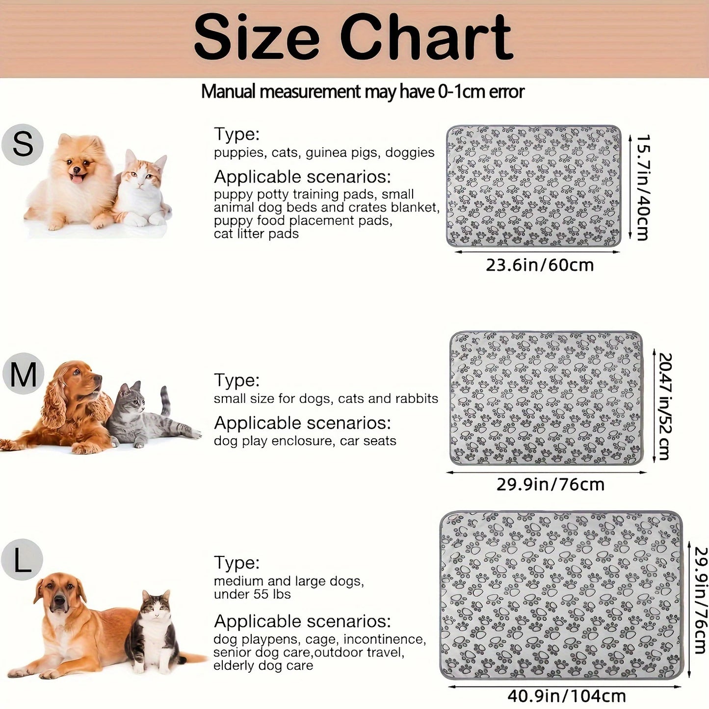 Soft Fluffy Pet Blanket - Cute Cartoon Pattern Mat for Cats & Dogs