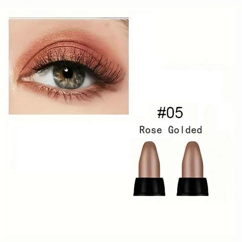 16-Color Pearlescent Waterproof Eyeliner Set - Long-Lasting Glitter Eye Makeup