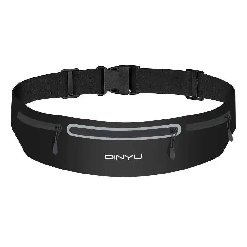 Sports Waist Pack Fanny Pack - Adjustable Running Belt with Phone Holder for Men & Women