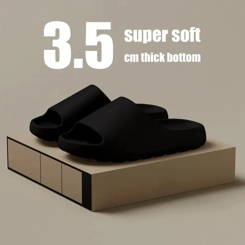 Slippers - Thick Sole EVA Beach Sandals for Men & Women