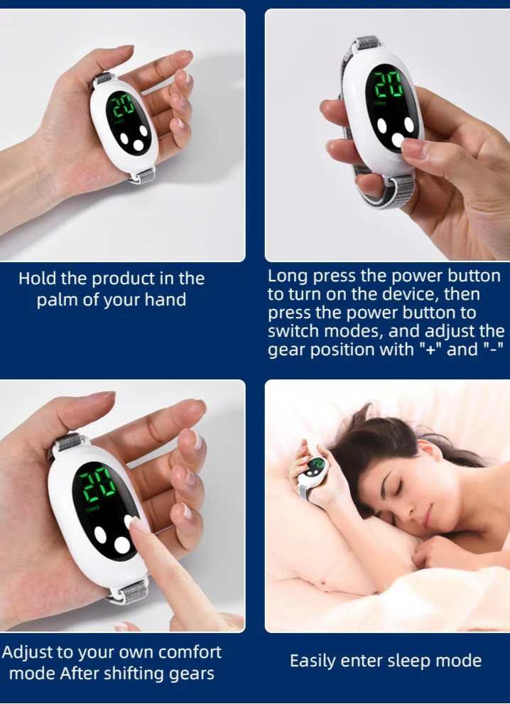 Anxiety Relief Sleep Device - Hand Massager for Insomnia & Stress Relief