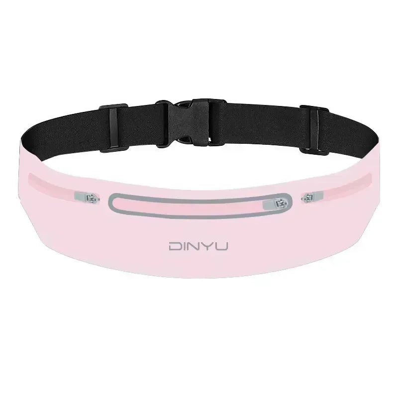 Sports Waist Pack Fanny Pack - Adjustable Running Belt with Phone Holder for Men & Women